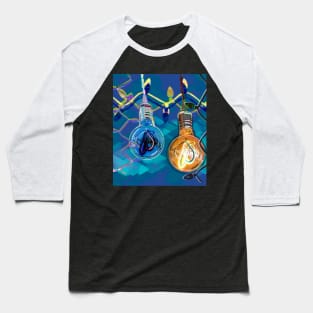 Holiday lightbulbs Edison Baseball T-Shirt